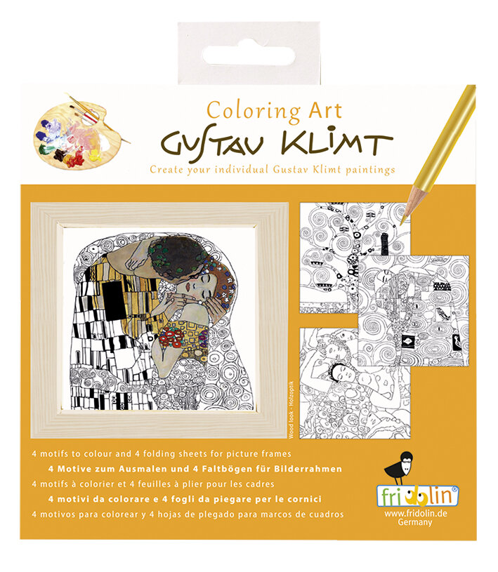 Coloring Art, Gustav Klimt