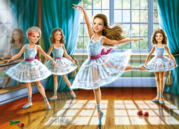 Pussel Little Ballerinas 260 bitar