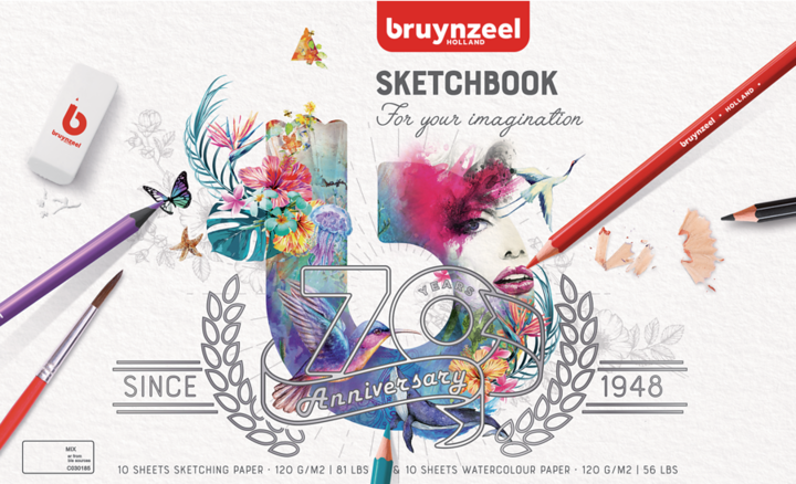 BRUYNZEEL SKETCHBOOK A4L