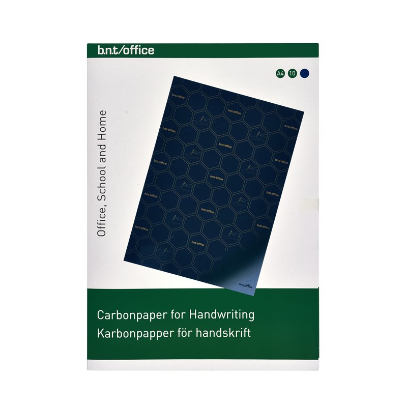 Karbonpapper A4 10-pack Blå
