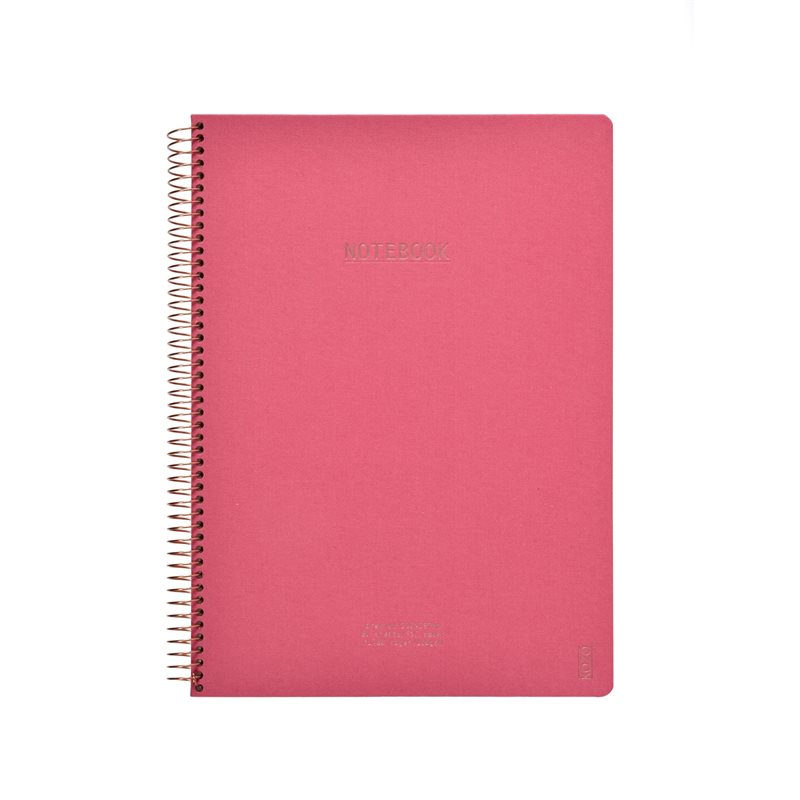 KOZO Anteckningsbok A4 Premium Guava Pink