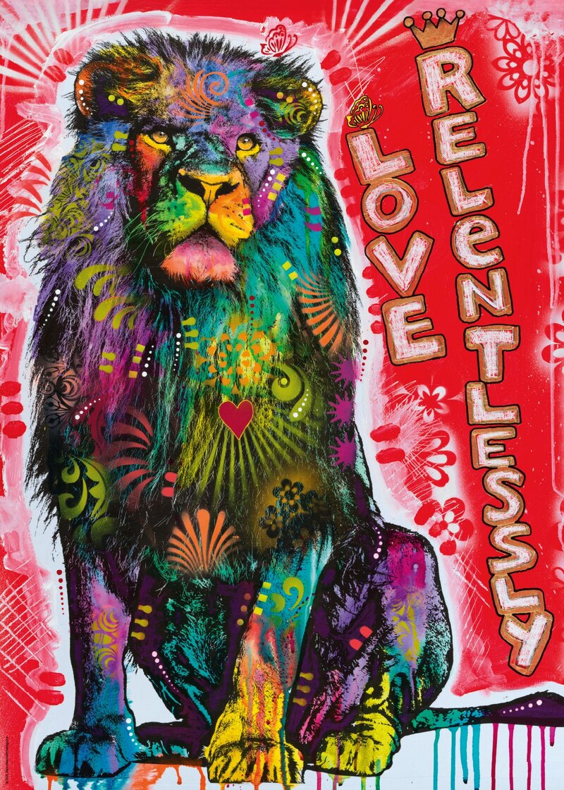 Art Jolly Pets Love Relentlessly 1000