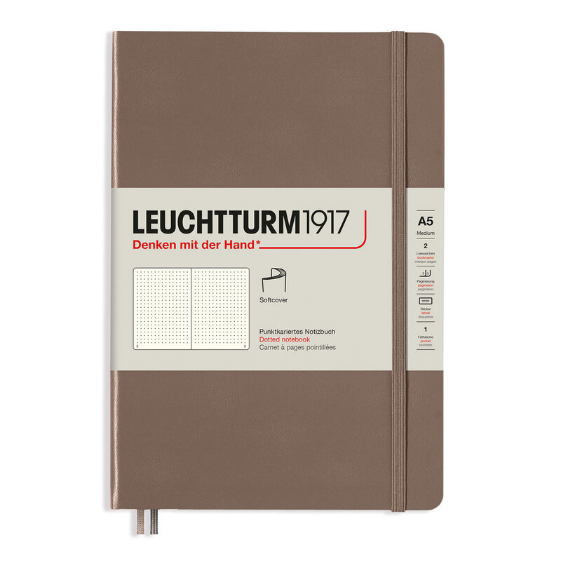 Leuchtturm Notebook A5 Soft Dotted Warm Earth