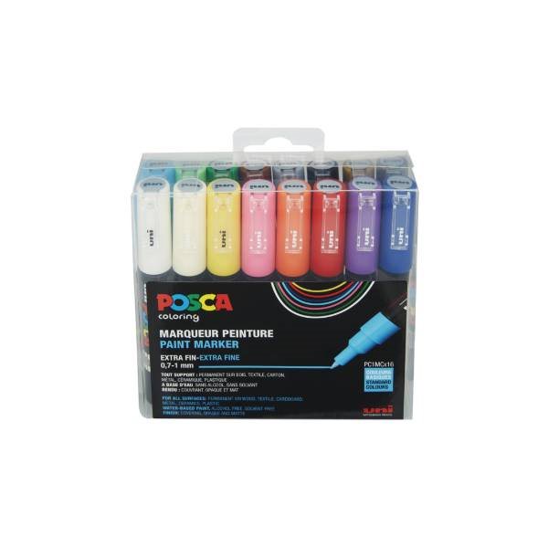 POSCA CORNER ETUI PC1M-16