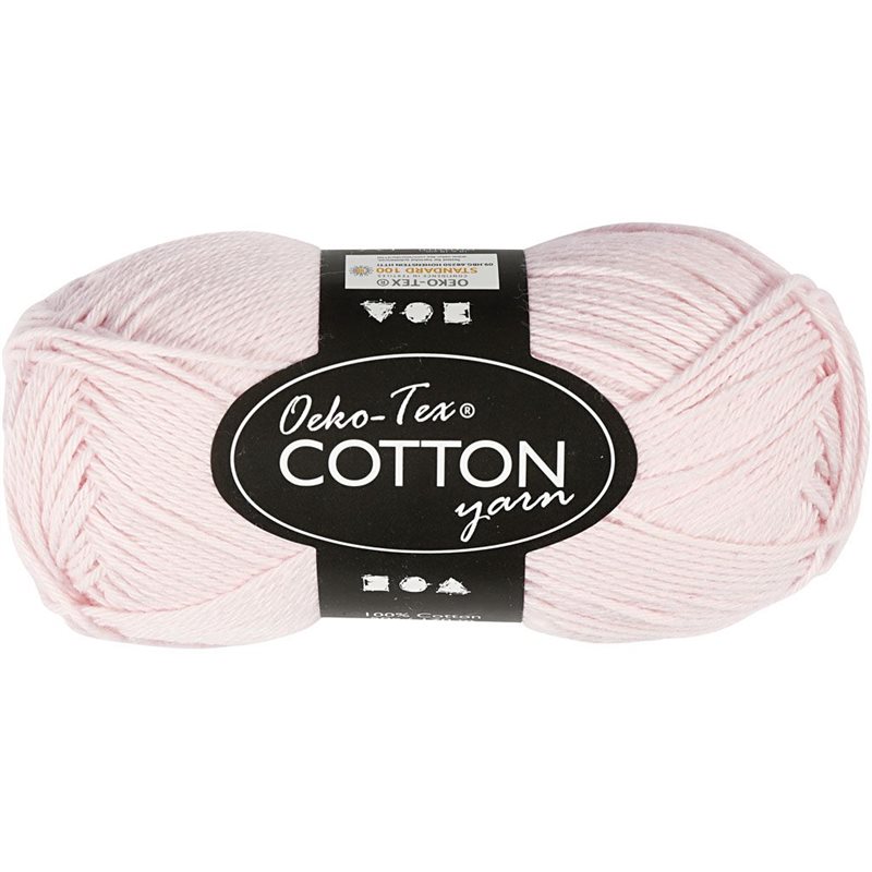 Bomullsgarn Creativ Company dusty rose