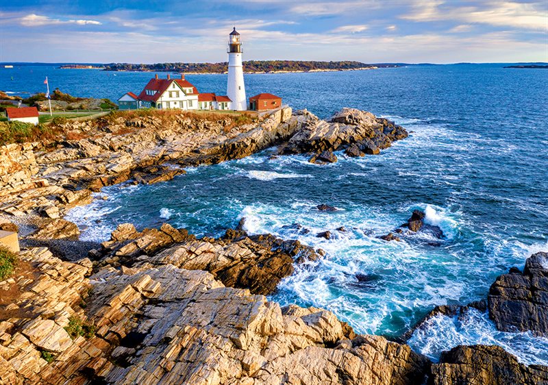 Sunrise over cape Elizabeth USA 500 bitar