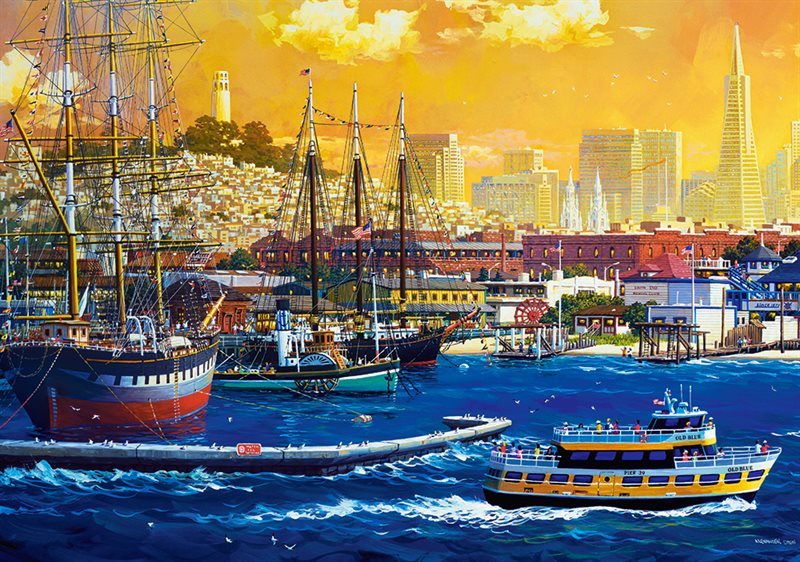 San Fransisco Harbour 500 bitar