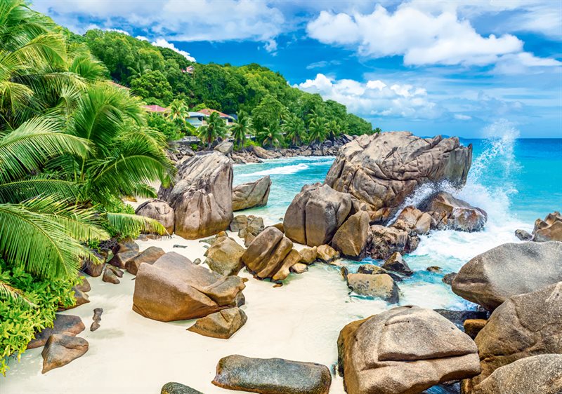 La Digue Island Seychelles 500 bitar