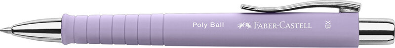 Kulspetspenna Faber-Castell Ballpoint pen Poly Ball XB sweet lilac