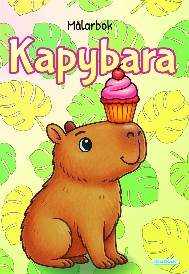 Målarbok Kapybaras