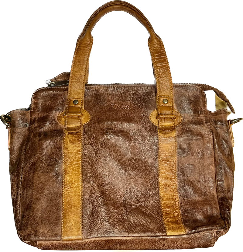 Boxca vintage, väska i skinn 