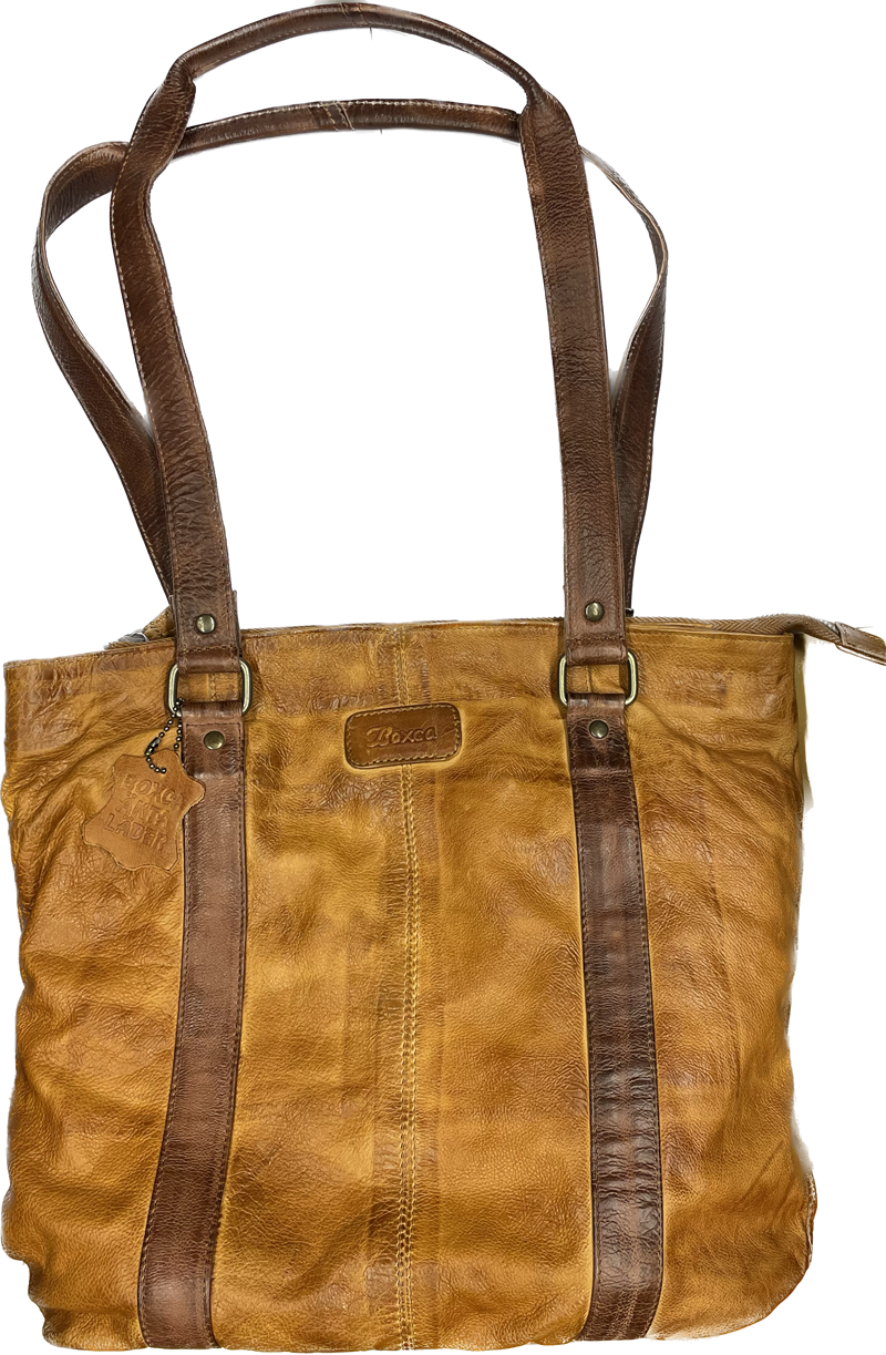 Boxca vintage, väska i skinn