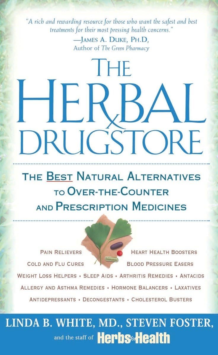 Herbal drugstore - the best natural alternatives to over-the-counter and pr