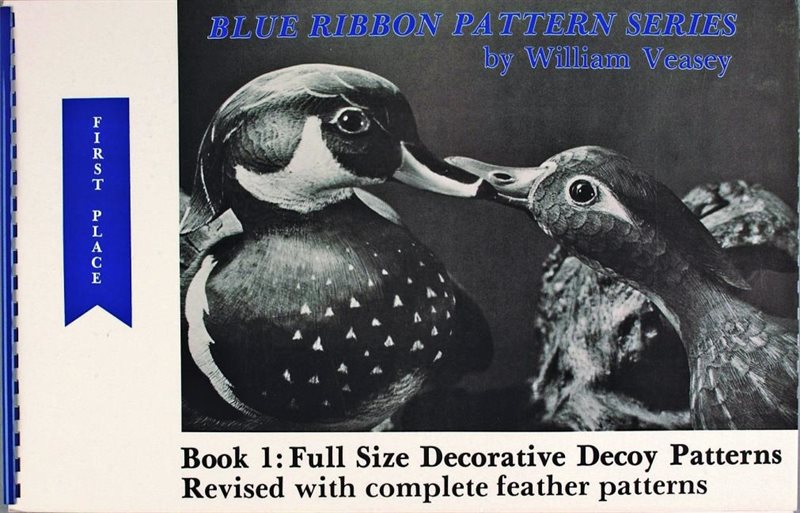 Blue ribbon pattern series - full size decorative decoy patterns