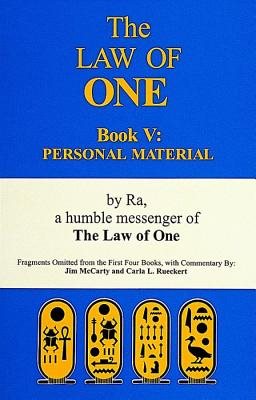 Law of one book v - personal material-fragments omitted from the first four