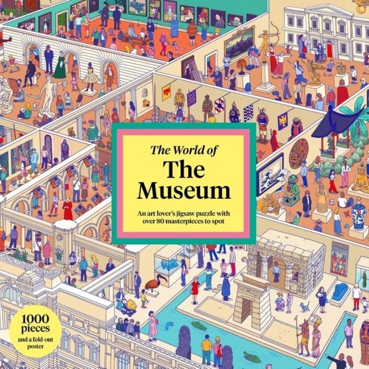The World of the Museum: A 1000-Piece Jigsaw by Andrew Rae