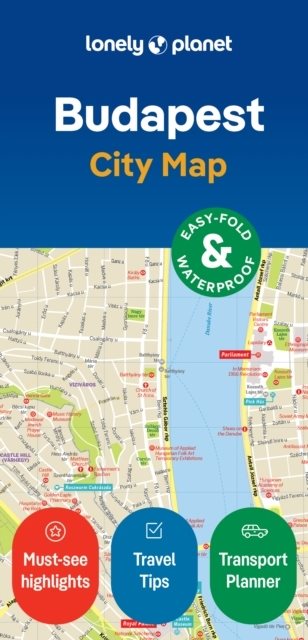 Lonely Planet Budapest City Map