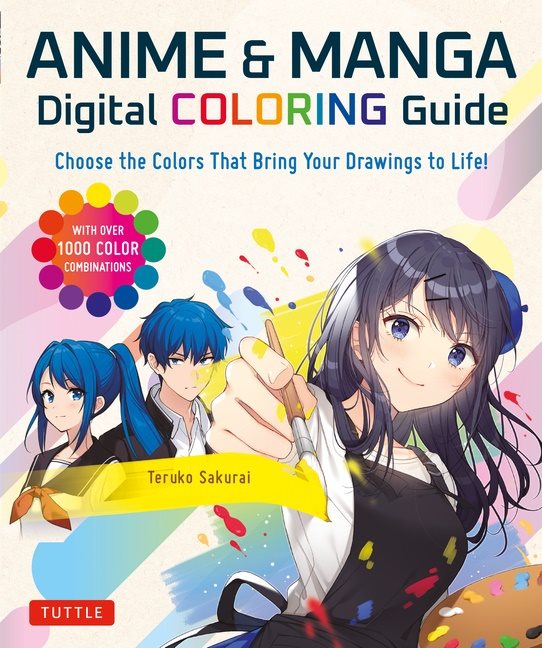 Anime  Manga Digital Coloring Guide
