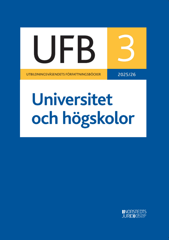 UFB 3 Universitet och högskolor 2025/26