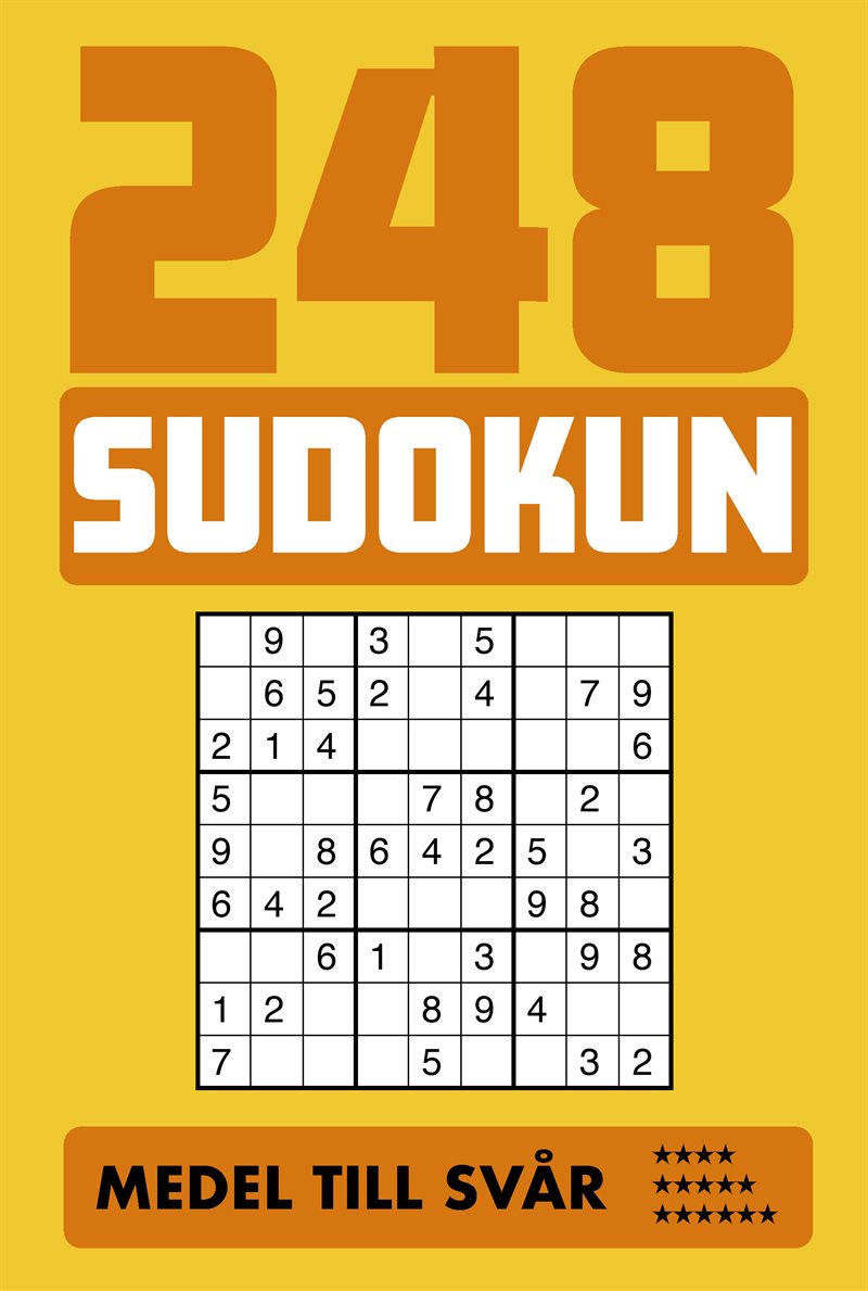 248 sudokun : medel till svår