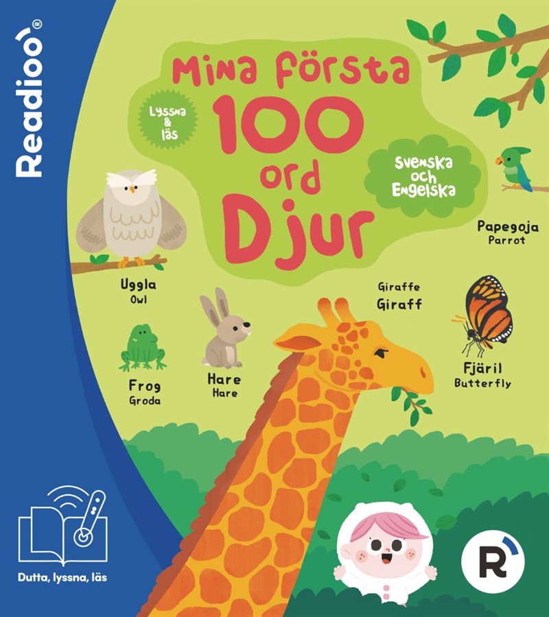 Mina första 100 ord : djur (tvåspråkig)