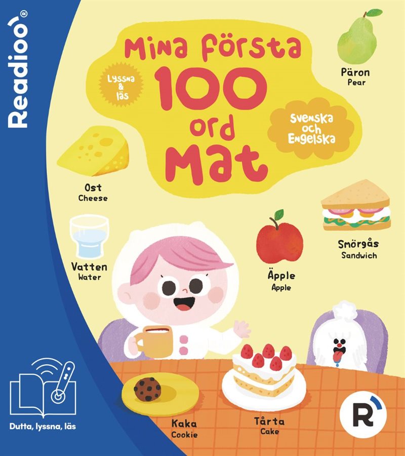 Mina första 100 ord : mat (tvåspråkig)