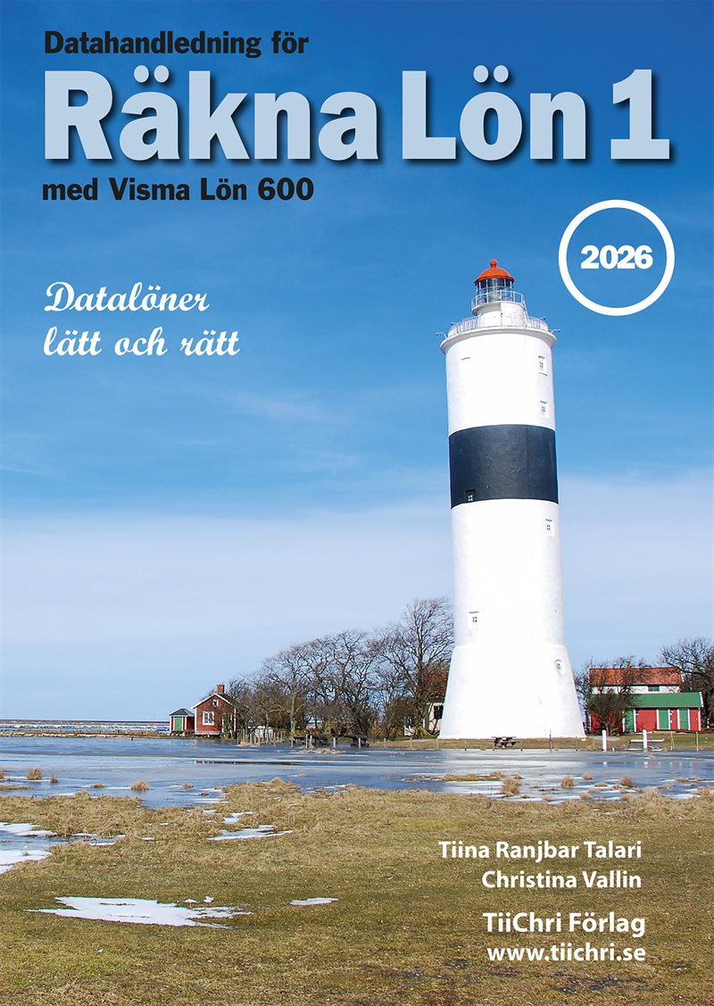 Datahandledning för Räkna Lön 1 - 2026