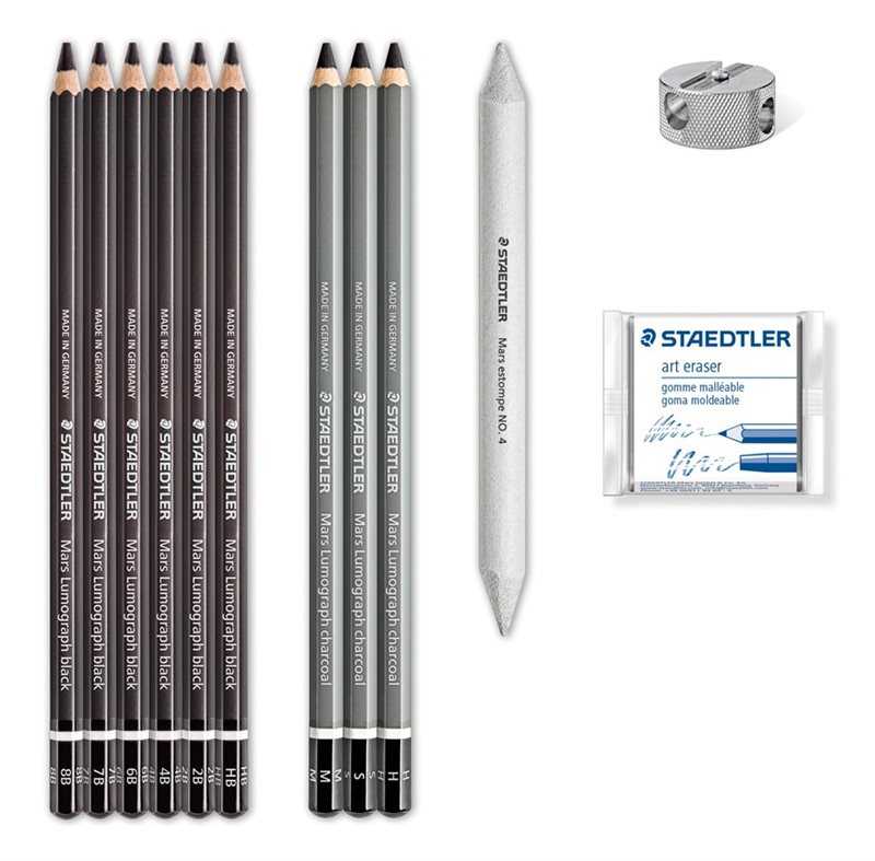 Charcoal set