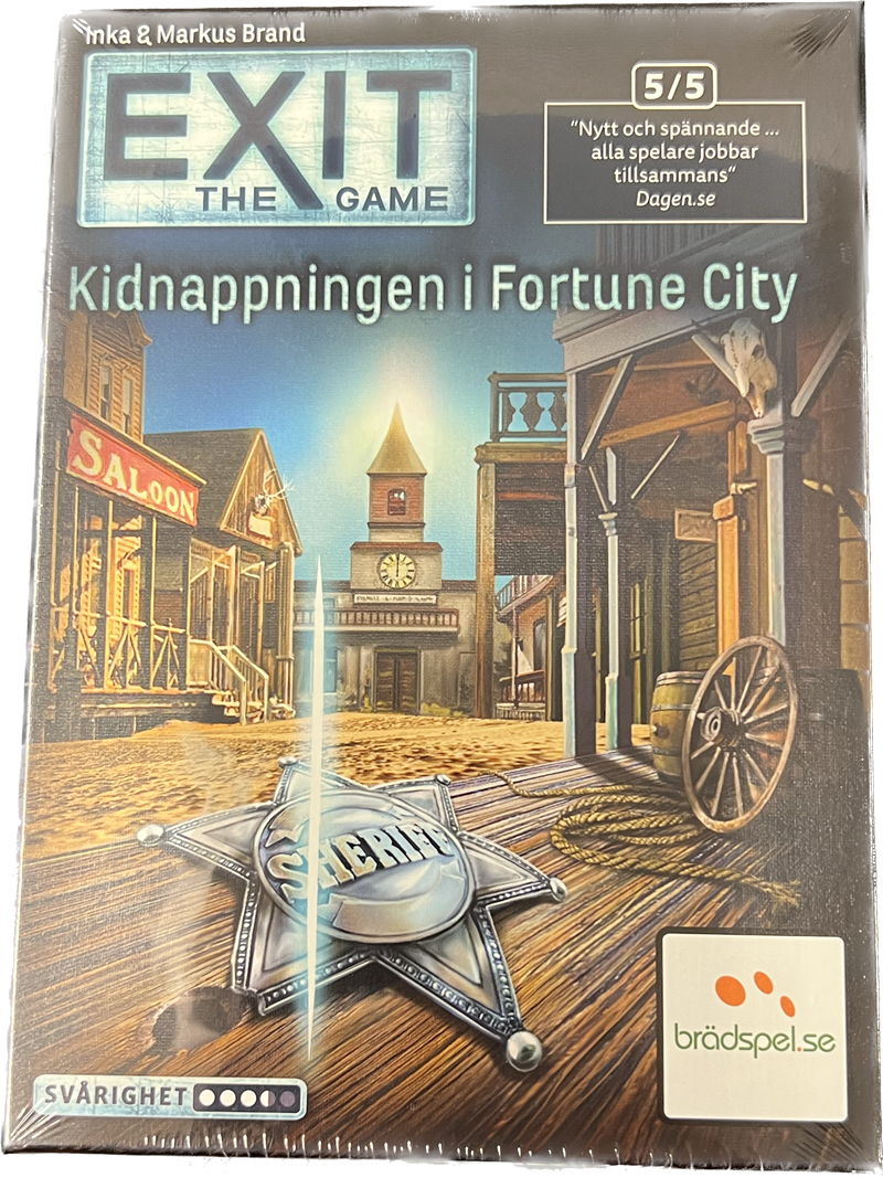 Spel Exit: Kidnappningen i Fortune City (SE)