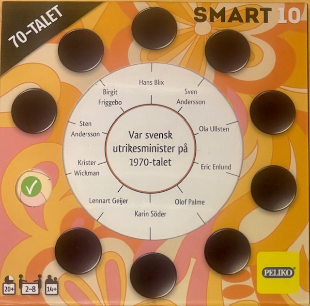 Smart10 Frågekort 70-talet