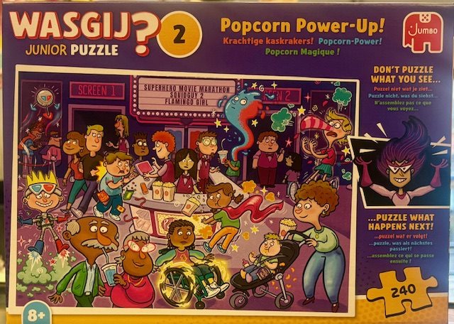 WASGIJ Junior puzzle Popcorn Power-Up