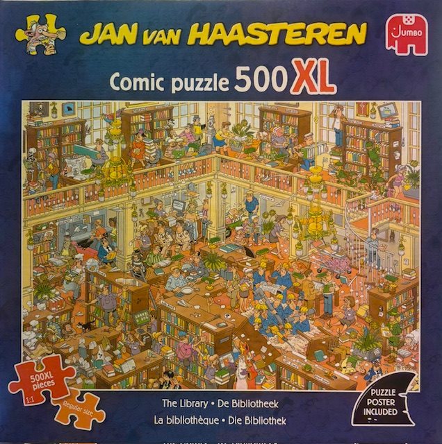 Jan van Haasteren - The library 