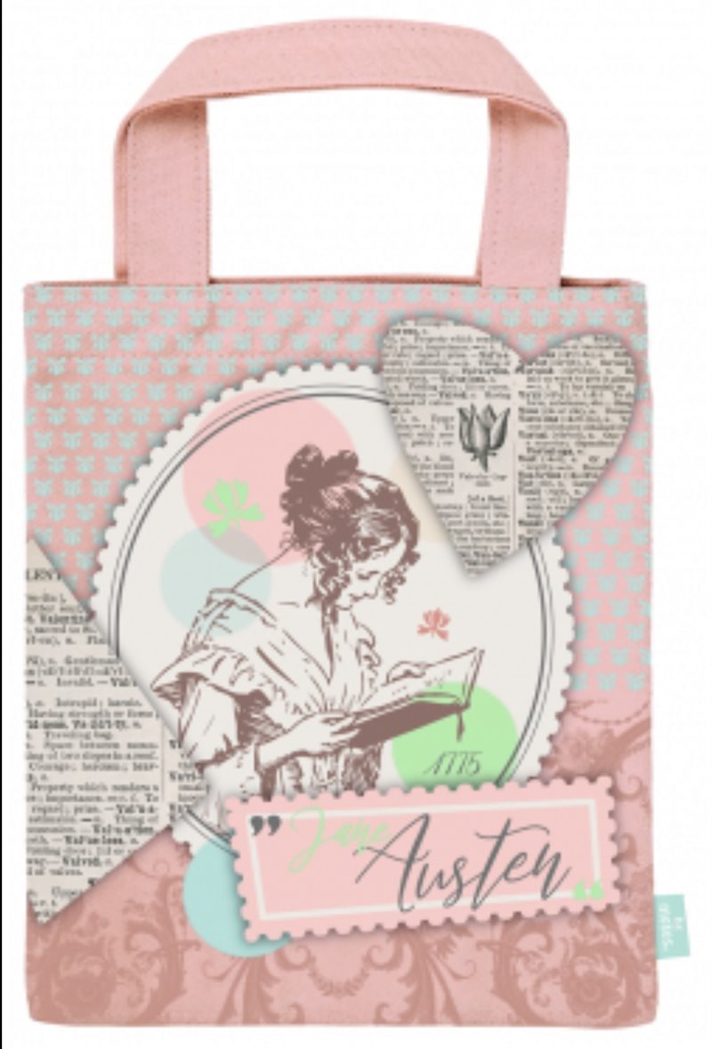 Tygkasse Pocket Jane Austen vintage