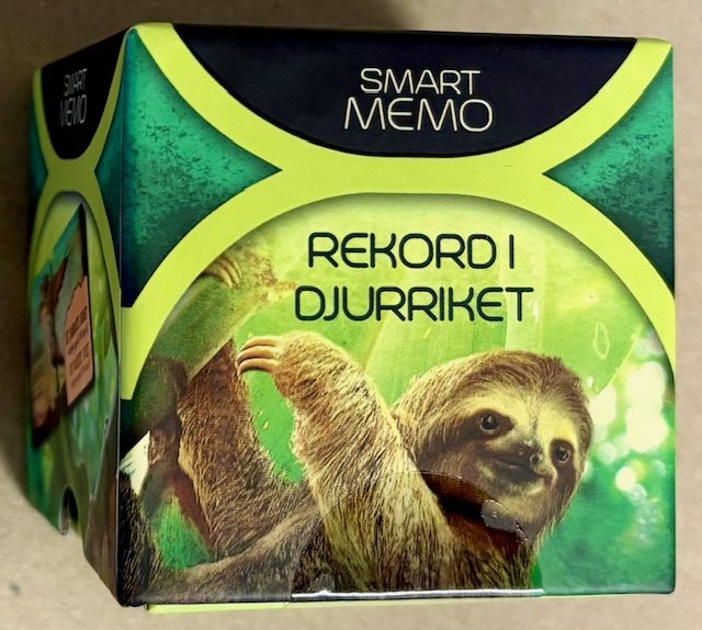 SmartMemo Rekord i djurriket