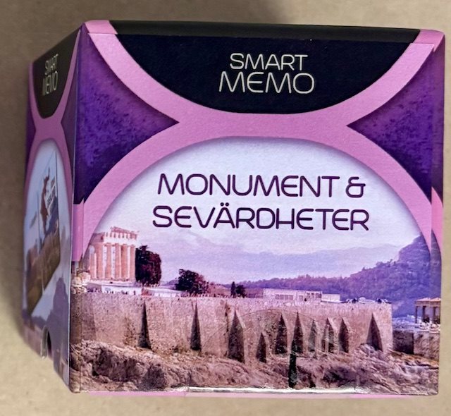 SmartMemo Monument och sevärdheter