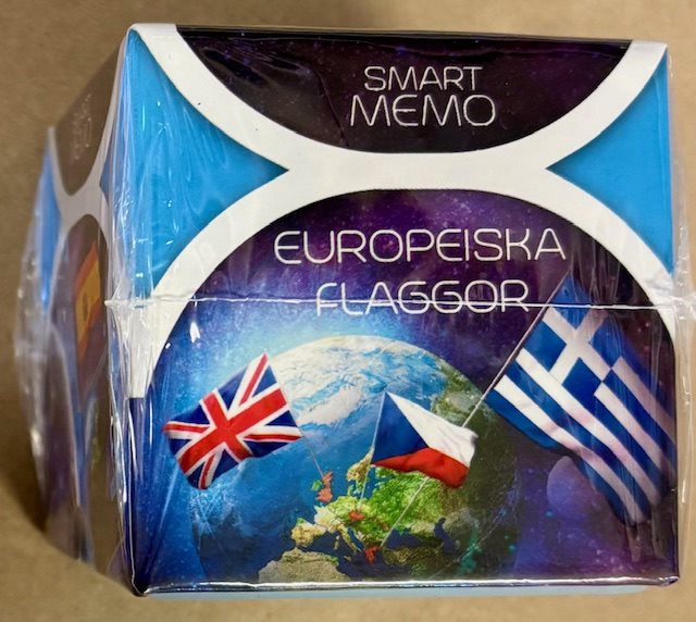 SmartMemo Europeiska flaggor