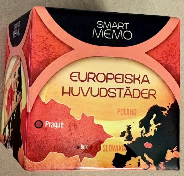 SmartMemo Europeiska huvudstäder