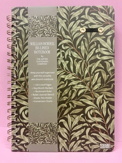 William Morris - Willow & Rose B5 Notebook