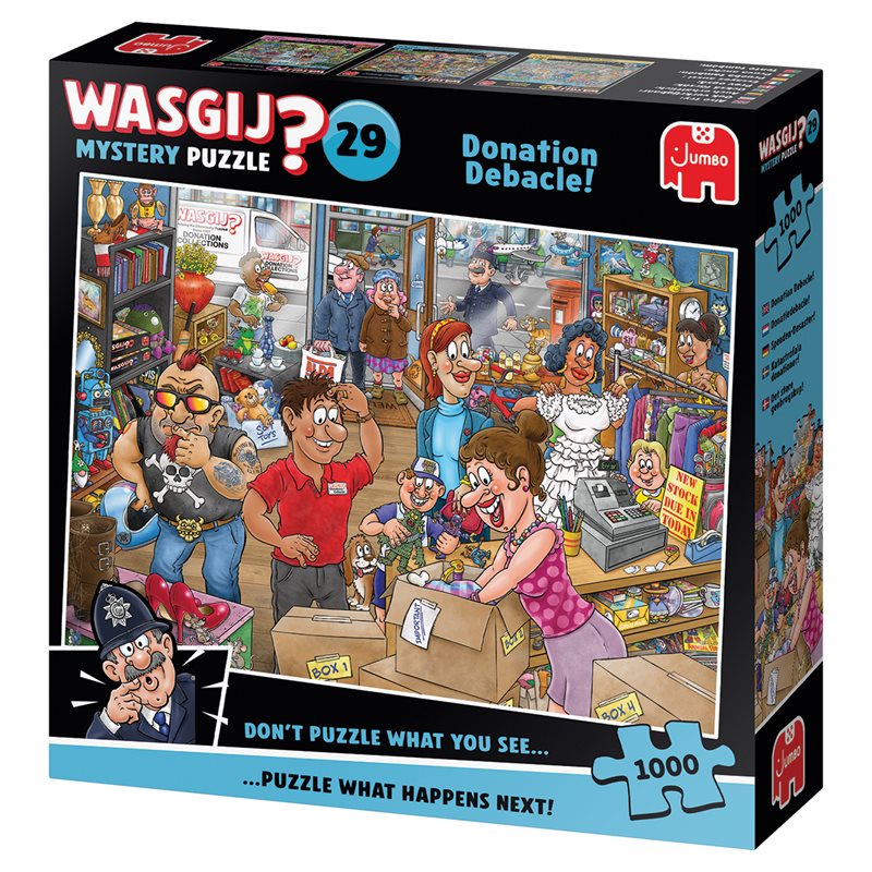 Wasgij? Mystery 29 Donation debacle