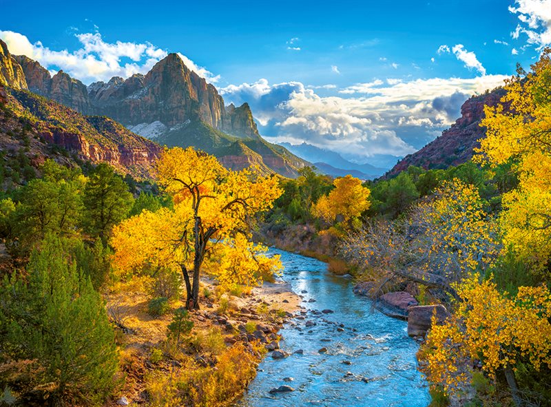 Autumn in Zion National Park, USA, 3000 bitar