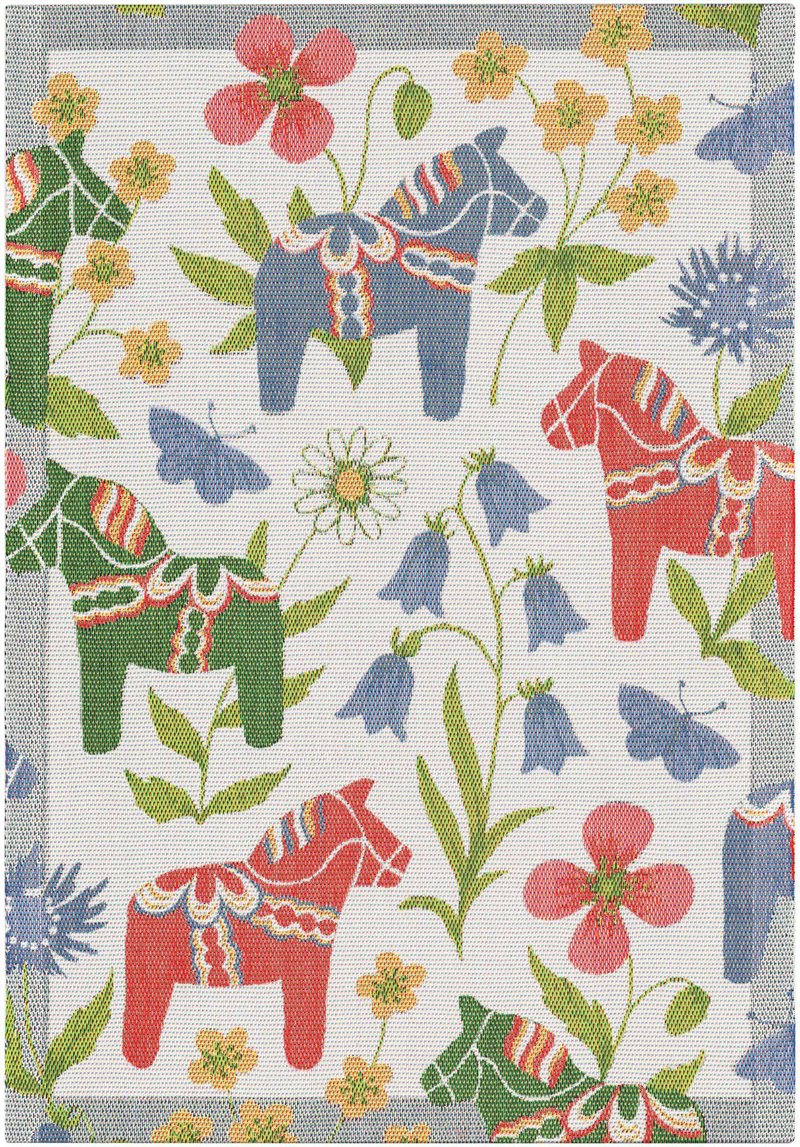 Handduk Blomsterhäst 35x50