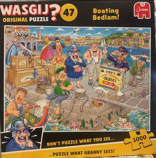 Boating Bedlam Wasgij 1000 bitar