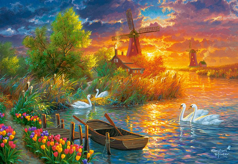 Dutch Idyll, 1000-bitarspussel