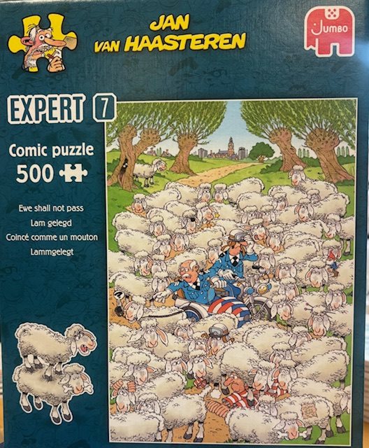 Ewe shall not pass, van Haasteren Expert 500 7, bitar