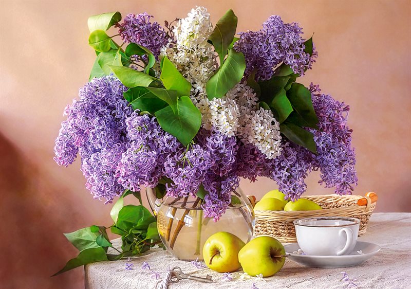 Pussel Lilac Still Life, 500 bitar