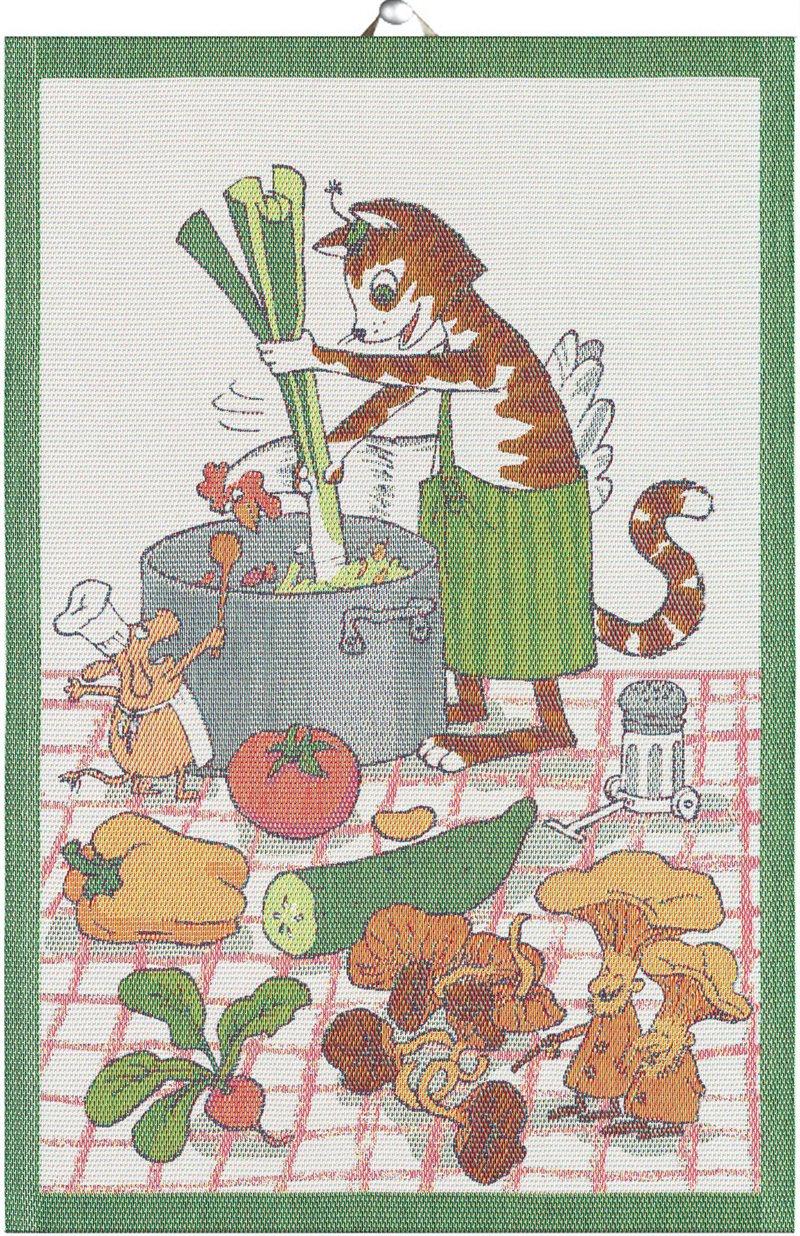 Handduk Matlagning Pettson och Findus