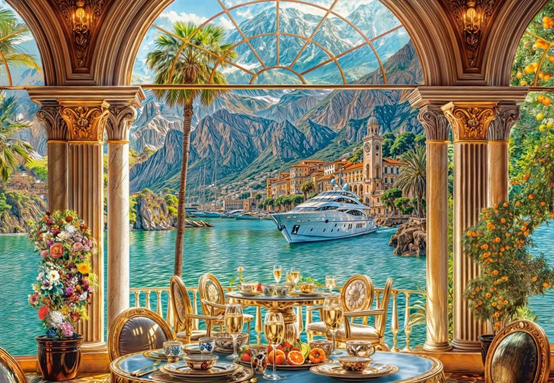 Mediterranean dessert 1500 bitar
