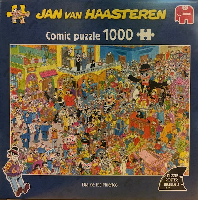 Dia de los Muertos van Haasteren 1000 bitar