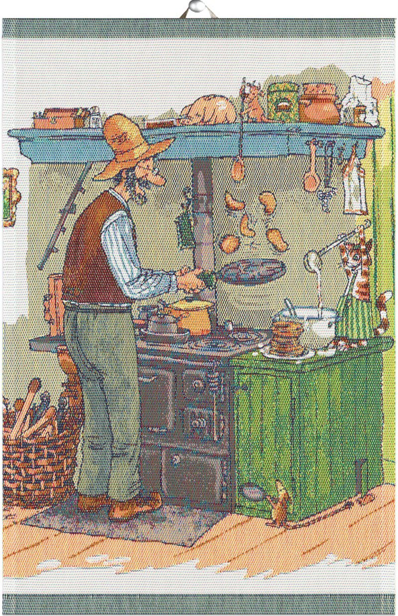 Handduk Pannkakor Pettson och Findus 40x60