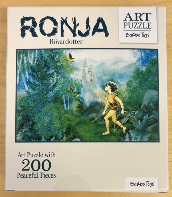 Pussel Ronja Rövardotter 200 bitar 35x23cm
